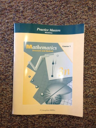 Imagen de archivo de McDougal Littell Structure & Method: Practice Masters (Blackline) Course 1 a la venta por Allied Book Company Inc.