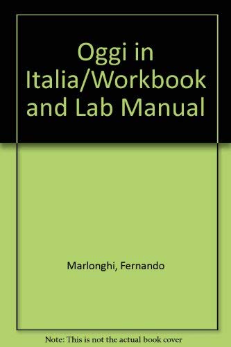 Stock image for Oggi in Italia (Workbook / Lab Manual) for sale by Wonder Book