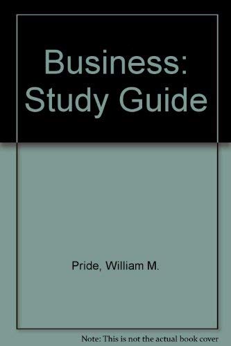Imagen de archivo de Business: Study Guide a la venta por medimops