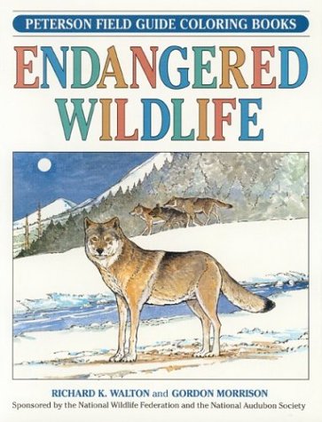 9780395573242: Endangered Wildlife (Peterson Field Guide Coloring Books)