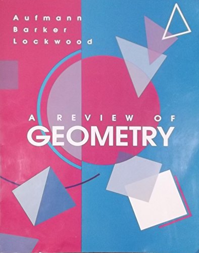 Beispielbild fr Geometry zum Verkauf von Better World Books