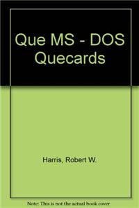 Que Ms-dos Quecards (9780395584033) by Harris, Robert W.