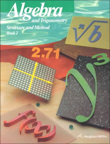 Imagen de archivo de Algebra and Trigonometry: Structure and Method Book 2 a la venta por Books of the Smoky Mountains