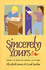 9780395588314: Sincerely Yours: How to Write Great Letters
