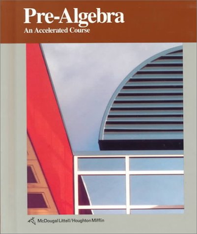 9780395591239: McDougal Littell Pre-Algebra: Student Edition Pre-Algebra 1992