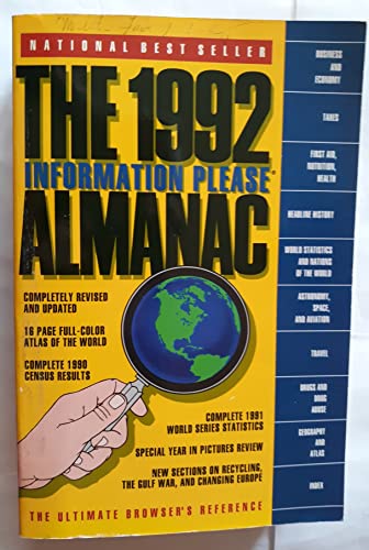 9780395596722: The 1992 Information Please Almanac