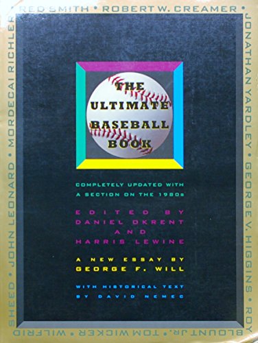 Imagen de archivo de The Ultimate Baseball Book a la venta por Better World Books