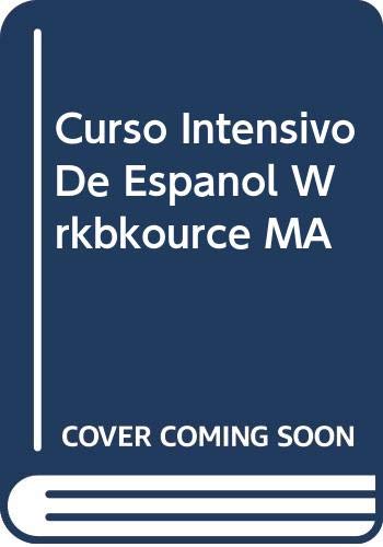 Stock image for Curso Intensivo De Espanol: gramatica for sale by BookHolders