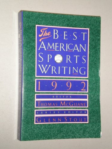 Imagen de archivo de Best American Sports Writing, 1992 a la venta por Mike's Baseball Books
