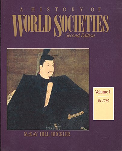 Beispielbild fr History of World Societies Volume I to 1715 zum Verkauf von Better World Books