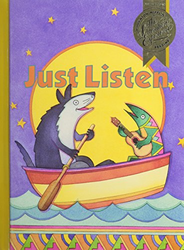 Houghton Mifflin Reading the Literature: Just Listen Level 3 (9780395610862) by John J. Pikulski