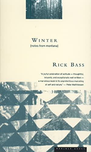 9780395611500: Winter: Notes from Montana