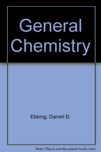 Beispielbild fr General Chemistry zum Verkauf von WorldofBooks