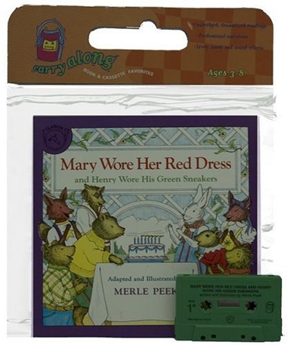 9780395615775: Mary Wore Her Red Dress and Henry Wore His Green Sneakers Book & Cassette