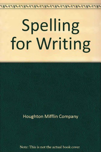 9780395623756: Title: Spelling for Writing