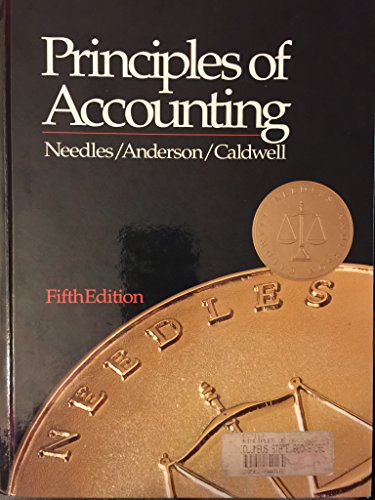 Beispielbild fr Principles of Accounting zum Verkauf von Wonder Book