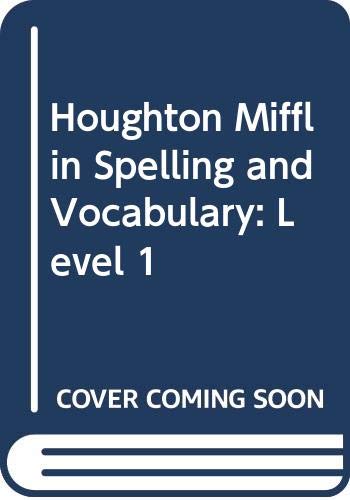 Houghton Mifflin Grolier Writer: Student Text Level 1 Paper 1994 - HOUGHTON MIFFLIN