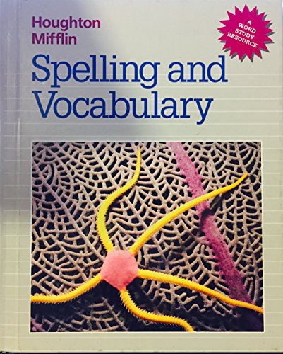9780395626719: Houghton Mifflin Spelling and Vocabulary: Level 7