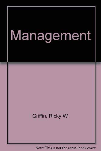 Management (9780395630075) by Griffin, Ricky W.