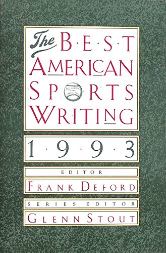 Imagen de archivo de Best American Sports Writing 1993 a la venta por SecondSale