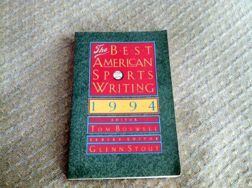 Stock image for The Best American Sports Writing 1994 for sale by SecondSale