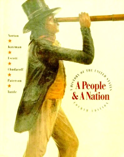9780395634554: A People and a Nation
