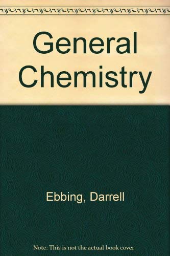 Experiments in General Chemistry (9780395637029) by Darrell D. Ebbing; R. A. D. Wentworth