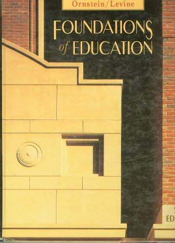 Stock image for Foundations of Education for sale by HPB-Red