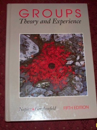 9780395638699: Groups: Theory and Experience