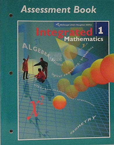 Stock image for Integrated Mathematics 1: Assessment Book for sale by SecondSale