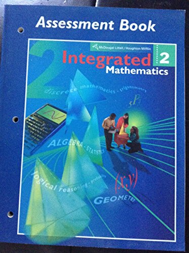 Beispielbild fr McDougal Littell Integrated Math: Assessment Book Book 2 zum Verkauf von HPB-Red