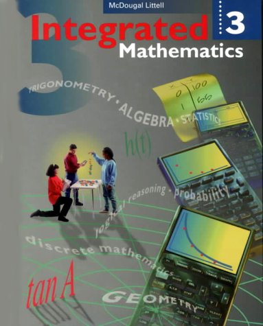 Beispielbild fr Integrated Mathematics 3 zum Verkauf von SecondSale