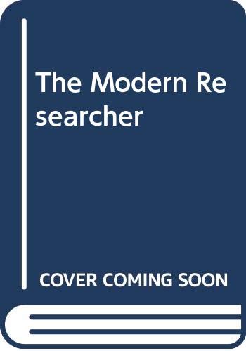 9780395644942: The Modern Researcher