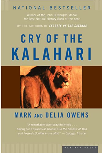 9780395647806: Cry of the Kalahari [Lingua Inglese]