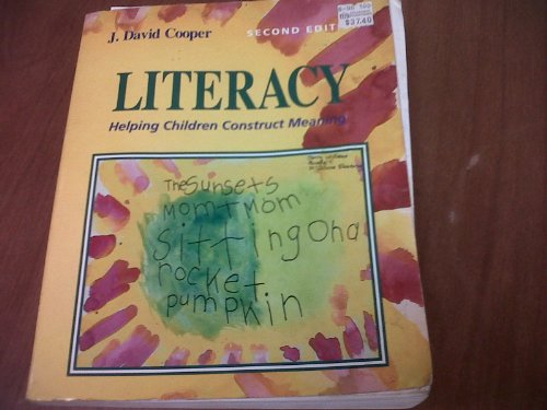 Imagen de archivo de Literacy: Helping Children Construct Meaning, Second Edition a la venta por Ergodebooks