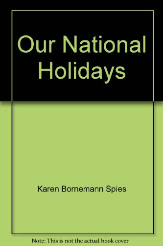 Stock image for Our National Holidays (I Know America) for sale by BookHolders