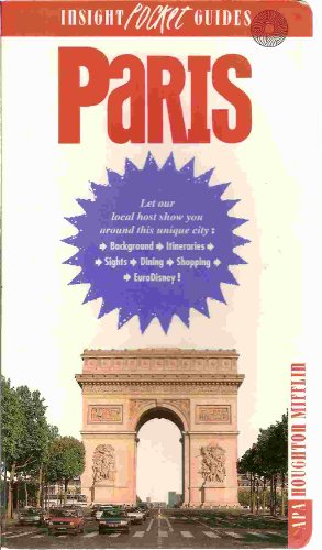 Imagen de archivo de Paris (Insight pocket guides) a la venta por Wonder Book