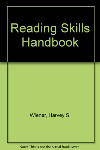 Stock image for Reading Skills Handbook for sale by Campus Bookstore