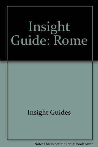 9780395662625: Title: Insight Guide Rome Insight City Guide Rome