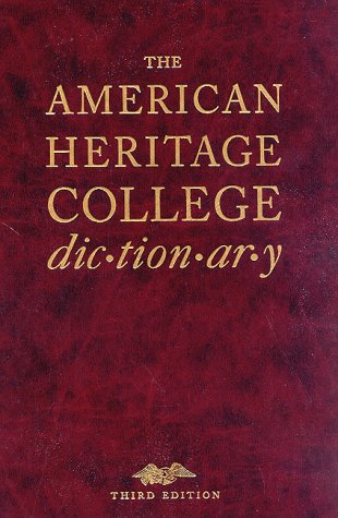 9780395669181: The American Heritage College Dictionary/Deluxe/Indexed