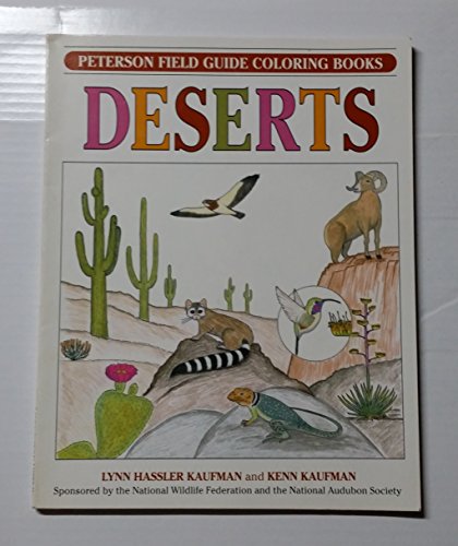 Imagen de archivo de Field Guide Coloring Book DESERTS (Peterson Field Guide Coloring Books) a la venta por Your Online Bookstore