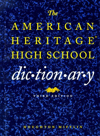 Beispielbild fr The American Heritage High School Dictionary zum Verkauf von medimops