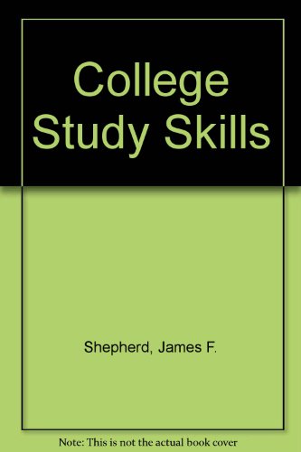 Stock image for Shepherd College Study Skills 5ed for sale by ThriftBooks-Atlanta