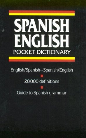 Beispielbild fr Spanish English Pocket Dictionary zum Verkauf von Better World Books