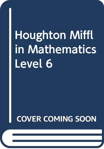 Imagen de archivo de Houghton Mifflin Mathematics Level 6 a la venta por Better World Books: West