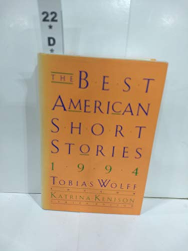 Imagen de archivo de The Best American Short Stories 1994 a la venta por Jenson Books Inc