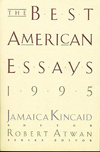 Beispielbild fr Best American Essays 1995 zum Verkauf von Jenson Books Inc