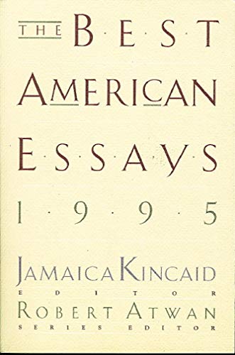 Imagen de archivo de Best American Essays 1995 a la venta por Jenson Books Inc