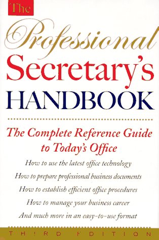 Stock image for Professional Secretarys Hdbk 2e CL for sale by ThriftBooks-Dallas