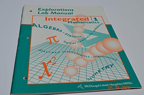 Beispielbild fr McDougal Littell Integrated Math: Explorations Lab Manual Book 1 zum Verkauf von Booksavers of MD